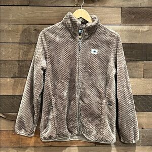 New Balance Women's Quilted Fleece Full Zip Jacket Athletic Sportswear